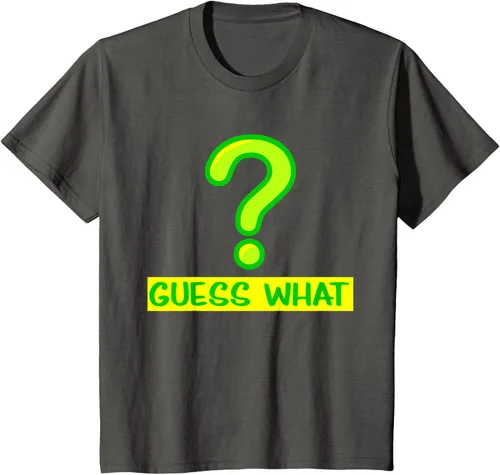 Vista 68 de Question Mark playera Guess What playera, hombre XL, Púrpura