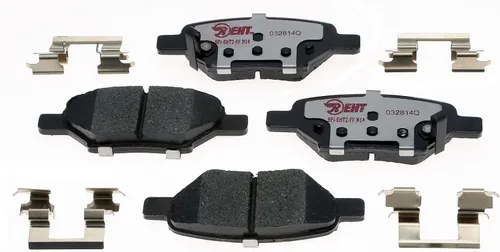 Vista 2 de Raybestos Element3 - Juego de pastillas de freno traseras de repuesto automotriz para Pontiac, Chevrolet, Saturno (EHT1033H)