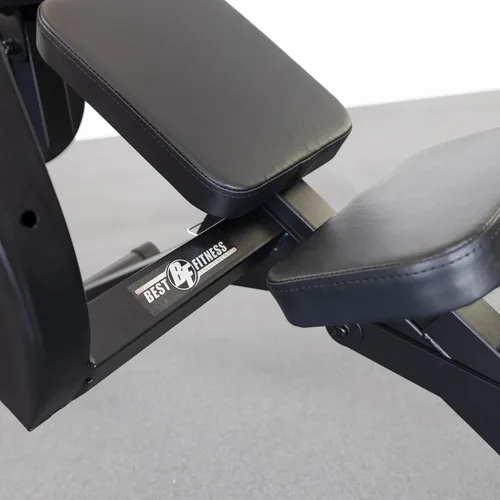Vista 6 de Mejor banco de abdominales semi reclinado Fitness, máquina de entrenamiento para músculos abdominales superiores e inferiores para gimnasio en casa