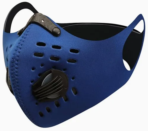 Vista 9 de PISIQI Cubierta facial para la boca, para la mitad de la cara, deportes y cara, antipolvo, con válvula, reutilizable, para exteriores
