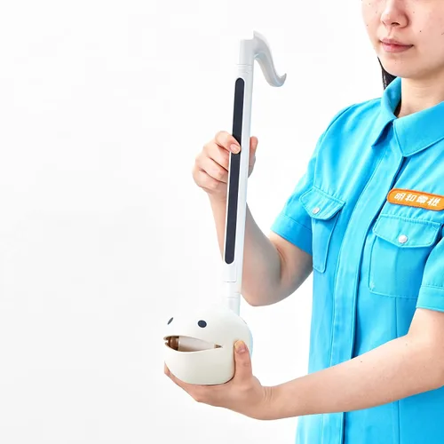 Vista 2 de Otamatone Deluxe de Maywa Denki (Blanco)