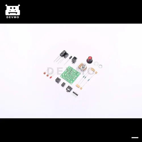 Vista 3 de DEVMO LM386 Super Mini Amplificador De Audio DIY Kit Junta 1.378x1.457 in 3-12V - Sin soldadura