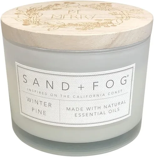 Vista 74 de Sand + Fog Vela perfumada - Chai – Aromas adicionales y tamaños – Mecha 100% de algodón sin plomo - Velas de lujo en frasco para refrescar el aire