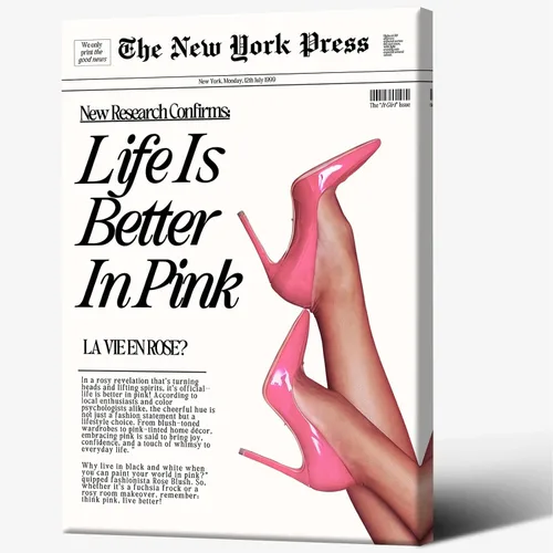 Vista 10 de Póster de pared de coqueta rosa de los años 70, diseño retro vintage de los años 70, póster estético de moda para habitación de adolescentes