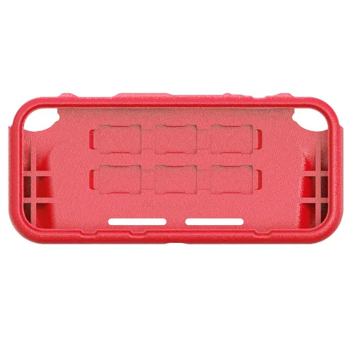 Vista 3 de LORDTEC Protective Case for Nintendo Switch Grip Kid Case with 6 Storage Slots for Game Cards Protective Cover with Comfort Ergonomic Grip
