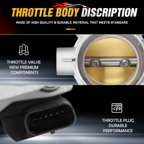 Vista 3 de Cuerpo del acelerador 12671379 apto para 2016-2019 Buick Encore 1.4L 2017-2019 Chevy Cruze 1.4L 2018-2020 Chevy Equinox 1.5L Malibu 2018-2020 1.5L
