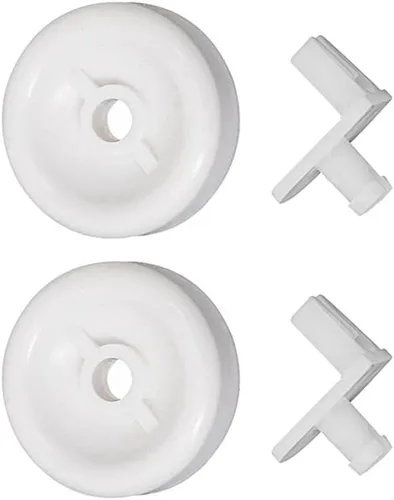 Vista 2 de WD12X10267 - Kit de rueda de rodillo y pernos para GE Hotpoint Kenmore WD35X21038 WD12X10074 WD12X0272 WD12X0427 WD12X0441 WD12X10076 WD12X12X10440
