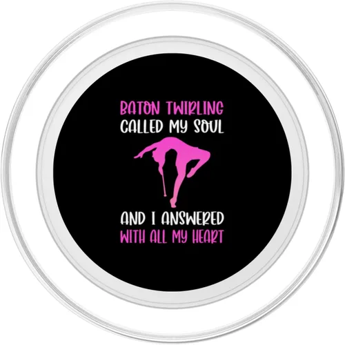Vista 2 de Cheerleader Gymnasitc Majorette Baton Twirlers PopSockets MagSafe PopGrip for iPhone