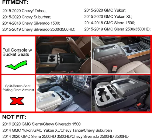 Vista 7 de JKCOVER Para Chevy Silverado/GMC Sierra 2014-2019, Suburban/Tahoe/Yukon 15