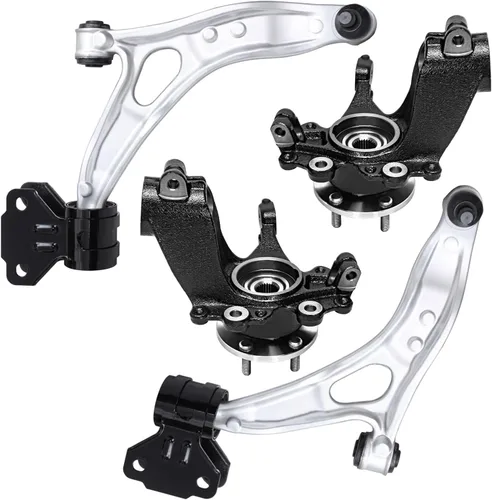 Vista 145 de Detroit Axle - Kit de brazos de control de extremo delantero para Acura 2004-2008 TSX 2003-2007 Honda Accord, 2 brazos de control inferiores, 2