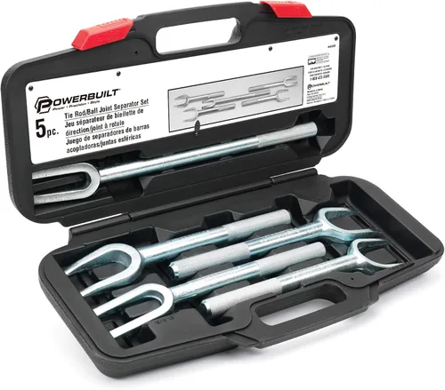 Vista 7 de Powerbuilt Juego de herramientas de servicio de bujes de brazo de control superior para Ford, GM y Chrysler, quitar e instalar bujes de coche, 648604