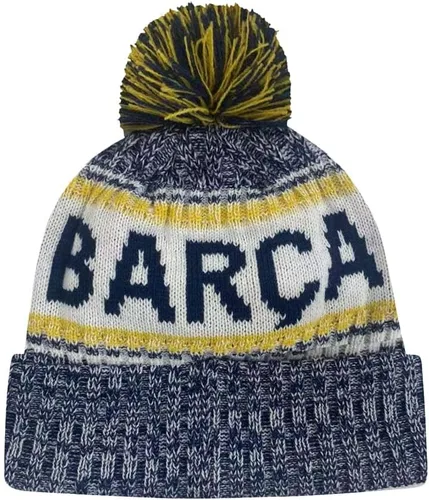 Vista 2 de Icon Sports Soccer Team Beanie – Adult Official Football Club Knit Winter Warm Pom Cap Casual Hat for Men Women Unisex