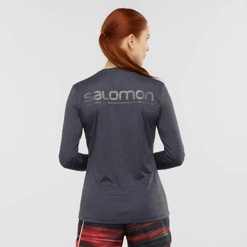 Vista 8 de Salomon Camiseta para correr de manga larga Agile para mujer
