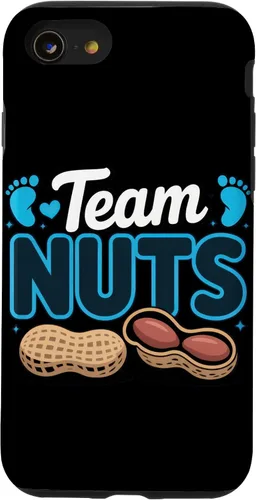 Vista 18 de Team Nuts Expecting Parents Funny Family Event Shirt Case for iPhone XR
