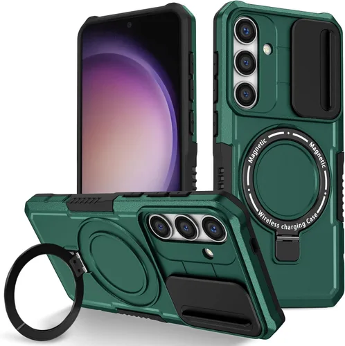 Vista 36 de Funda magnética para Samsung Galaxy Note 20 Ultra, soporte para teléfono, funda protectora mate a prueba de golpes, funda protectora para teléfono