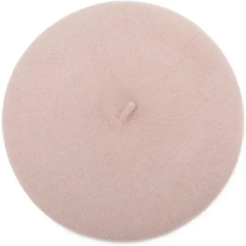 Vista 127 de ZLYC - Boina francesa de lana unicolor para mujeres y niñas