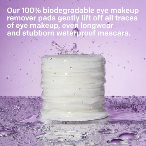 Vista 6 de Almay Almohadillas removedoras de maquillaje de ojos de larga duración e impermeables, 80 unidades (paquete de 4)