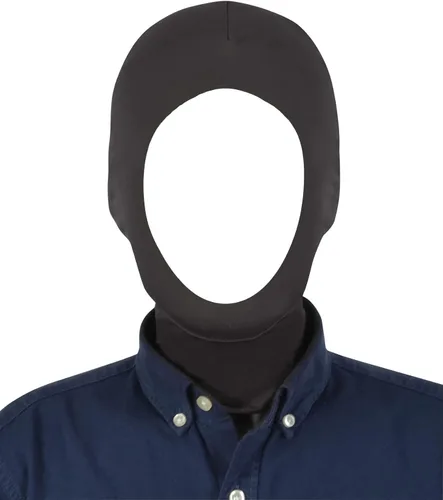 Vista 23 de Máscara unisex con capucha Zentai abierta para fiestas de disfraces