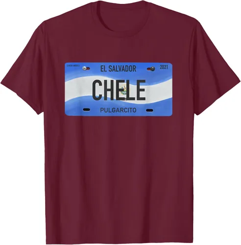 Vista 9 de Camiseta CHELE Diseño con Frases Típicas de El Salvador