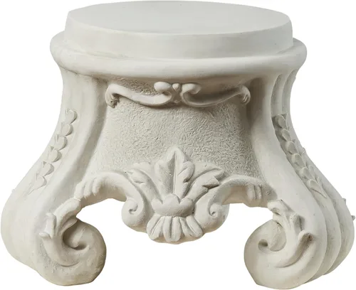 Vista 10 de Design Toscano KY992 Chatsworth Manor Neoclásico Pedestal Columna Soporte para Plantas, Piedra Antigua