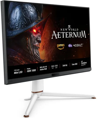 Vista 13 de BenQ MOBIUZ EX271U 27" 4K eARC 165Hz 1ms DP 1.4 HDMI 2.1 65W USB-C Gaming