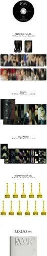 Vista 2 de THE BOYZ BE AWAKE 8th Mini Album CD+Poster on pack+Photobook+Lyrics Book+Selfie photocard+Film photo+Identification Tag+Tracking (REACH Version)