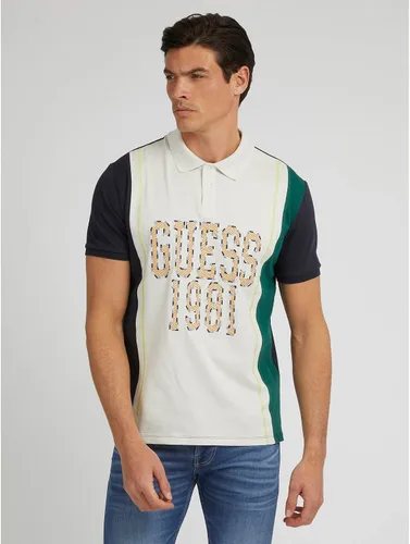 Vista 3 de GUESS Polo de manga corta Eamon para hombre