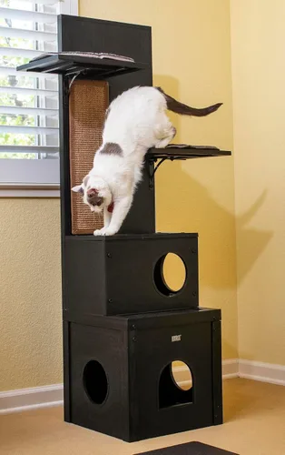 Vista 7 de Mueble trepador para gatos ecoFLEX New Age Pet