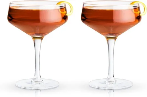 Vista 11 de Viski - Copas de brandy de 12,7 cm, cupé, talla única , Copas Coupé