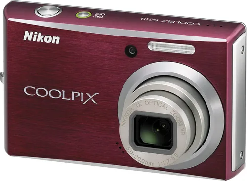 Vista 3 de Nikon Coolpix S610 - Cámara digital de 10 MP con zoom de reducción de vibración óptica (VR) 4x (rojo profundo)