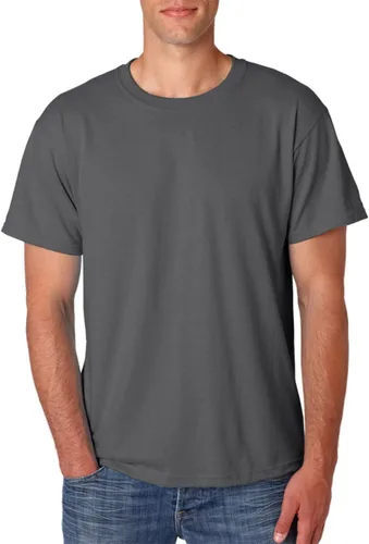 Vista 56 de Jerzees Camiseta pesada con cuello redondo y bolsillo en el pecho para hombre