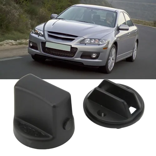 Vista 4 de 2 piezas de botón de arranque de encendido, kit de arranque de botón compatible con Mazda Cx-7 2007-2012 Cx-9 2007-2014 Mazda 6 2006-2007 OEM