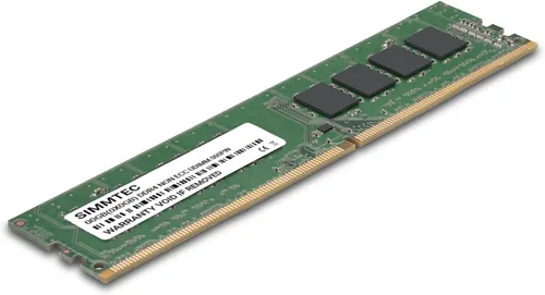Vista 4 de Simmtec RAM 4GB DDR4 2666MHz DIMM PC4-21300 UDIMM Non-ECC 1.2V CL19 288-Pin Computadora de escritorio RAM módulo de actualización de memoria