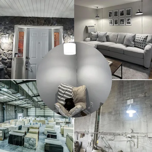 Vista 9 de NS Bombillas LED de maíz de 9000 lúmenes, superbrillantes (equivalente a 600 W), A19 60W E26 5000K luz diurna, ahorro de energía del 90%,