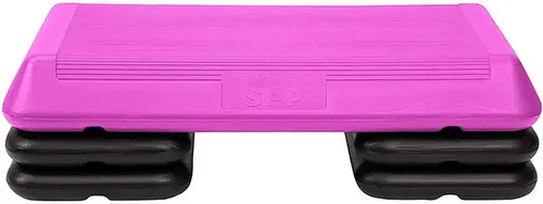 Vista 9 de Freestyle STEP Plataforma de escalón para ejercicio, Stepper de tamaño circuito para ejercicio en casa