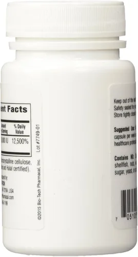 Vista 3 de BioTech Pharmacal D3-50 (50.000 UI) - 100 cápsulas (FFP)