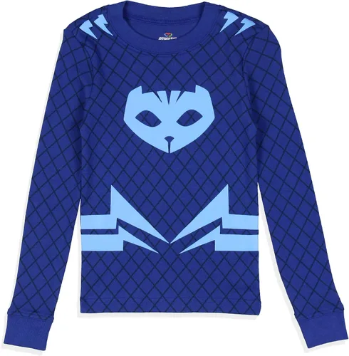 Vista 2 de PJ Masks - Conjunto de pijama para niños y niñas pequeñas