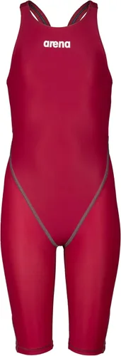 Vista 9 de Arena Girls Junior Traje de Baño de Carrera Powerskin ST Next con Espalda Abierta, Traje de Baño Competitivo de Tecnología de Natación Aguamarina
