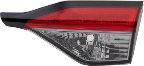 Vista 145 de Ensamble de luz trasera exterior TRQ para lado del conductor izquierdo trasero. Compatible con Toyota Corolla XLE 2020, 2021, 2022 y Toyota Corolla