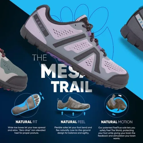 Vista 3 de Xero Shoes Tenis Mesa Trail II para mujer
