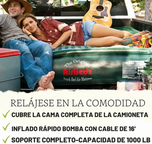 Vista 4 de Pittman Outdoors AirBedz Lite - Colchón inflable para camioneta