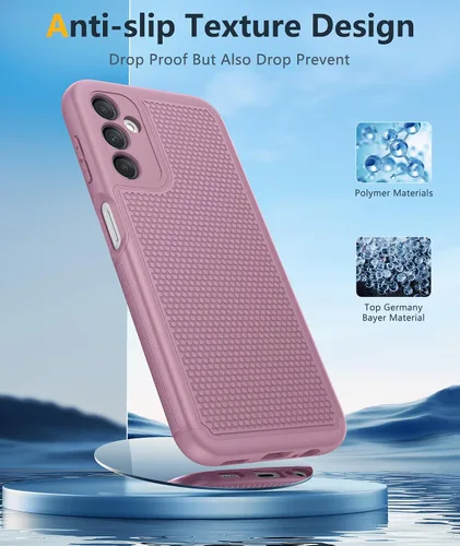 Vista 685 de FNTCASE Funda para iPhone 17 Pro: Fundas delgadas translúcidas de color azul claro compatibles con MagSafe, protección completa de la cámara