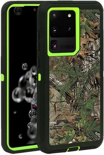 Vista 9 de Funda para Galaxy S23 Plus Defender, diseño de camuflaje, funda híbrida a prueba de golpes, diseño de doble capa, cubierta dura diseñada