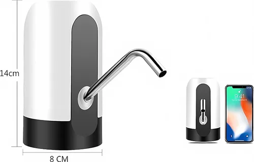 Vista 7 de Dispensador de agua para botella de 5 galones, dispensador de agua inalámbrico USB para niños, dispensador de agua portátil de 5 galones