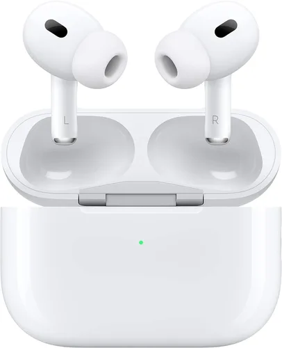 Vista 2 de Apple AirPods Pro - Audífonos inalámbricos con funda de carga MagSafe (reacondicionado)