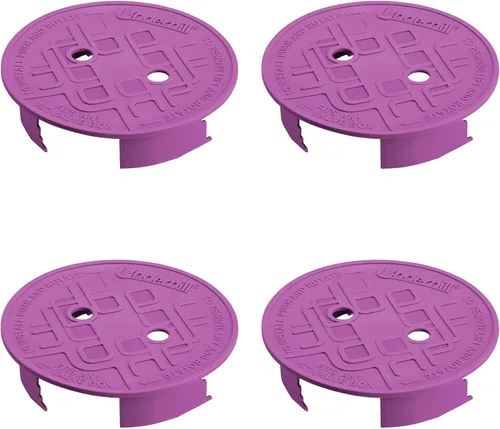 Vista 8 de Underhill Tapa de Caja de Válvula de Rociador Redonda, VersaLid 6 Pulgadas a 7 Pulgadas Universal, Cubierta para Sistema de Riego Automático