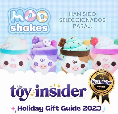 Vista 8 de PlushGoals Lil Mint - Batido de vaca perfumado con chispas de chocolate, 7