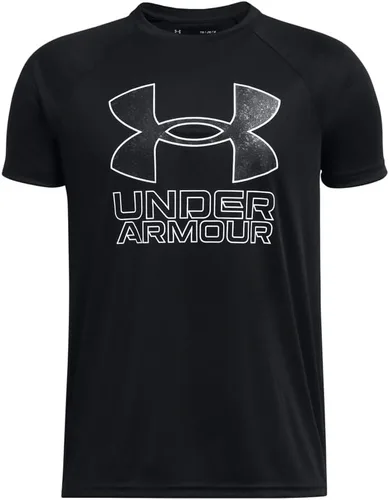 Vista 41 de Under Armour Camiseta de manga corta Tech Hybrid con estampado para niños