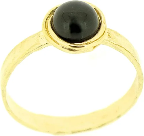 Vista 60 de Anillo de oro de piedras preciosas, anillo de piedra chapada en oro de 14 quilates, anillo de piedra apilable, anillo de oro de piedra pequeña