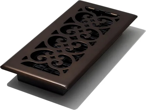 Vista 46 de Decor Grates Registro de suelo SPH210-RB, 2x10, acabado bronce frotado